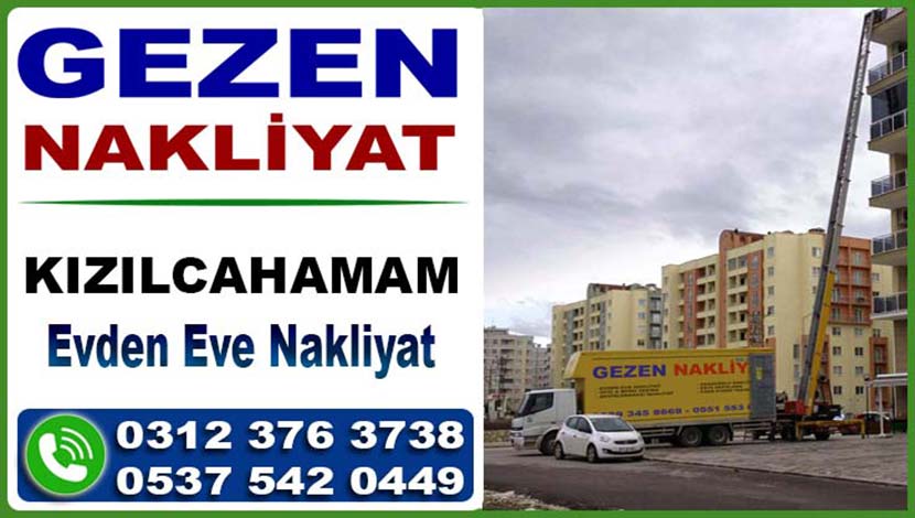 Kızılcahamam evden eve nakliyat